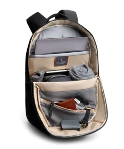 Via 20L Rucksack 16″ recyceltes Polyester schwarz