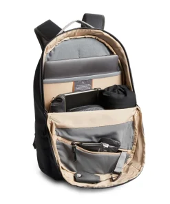 Via 20L Rucksack 16″ recyceltes Polyester schwarz