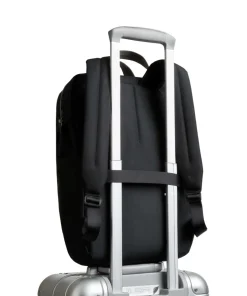 Via Work Rucksack 16″ recyceltes Polyester schwarz