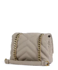 Victoria Mini Umhängetasche Lederimitat beige