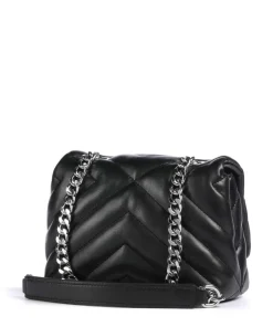 Victoria Mini Umhängetasche Lederimitat schwarz