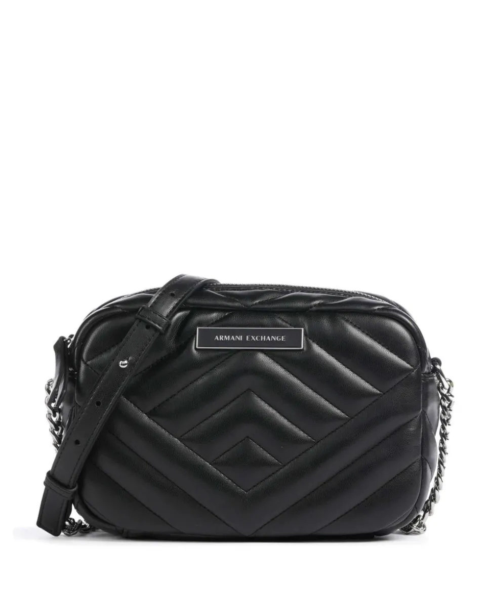 Victoria Umhängetasche Lederimitat schwarz