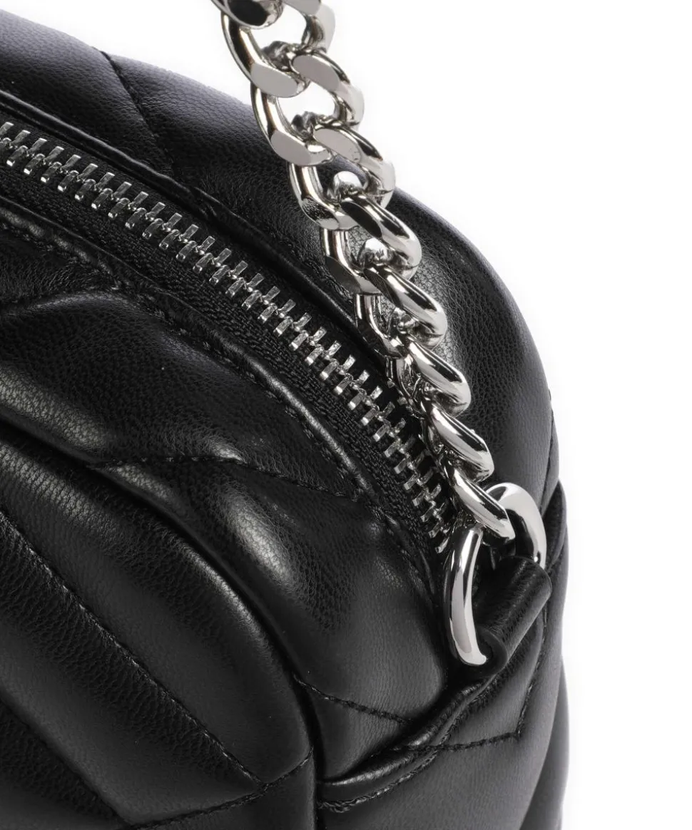 Victoria Umhängetasche Lederimitat schwarz