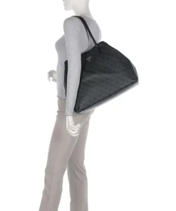 Victtoria Eco Shopper Lederimitat dunkelgrau