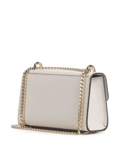 Viena S Schultertasche fein genarbtes Rindsleder elfenbein