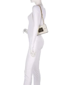 Viena S Schultertasche fein genarbtes Rindsleder elfenbein