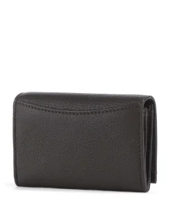 Viglo RFID Geldbörse genarbtes Rindsleder dunkelbraun