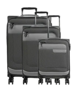 Viia 4-Rollen Trolley Set anthrazit 4-tlg.