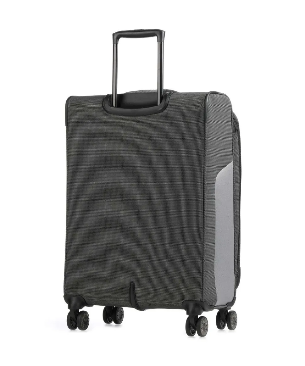 Viia 4-Rollen Trolley Set anthrazit 4-tlg.