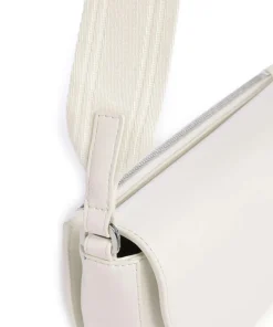 Vika Umhängetasche Lederimitat elfenbein