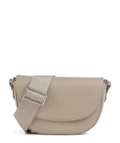 Vika Umhängetasche Lederimitat beige