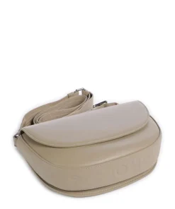 Vika Umhängetasche Lederimitat beige