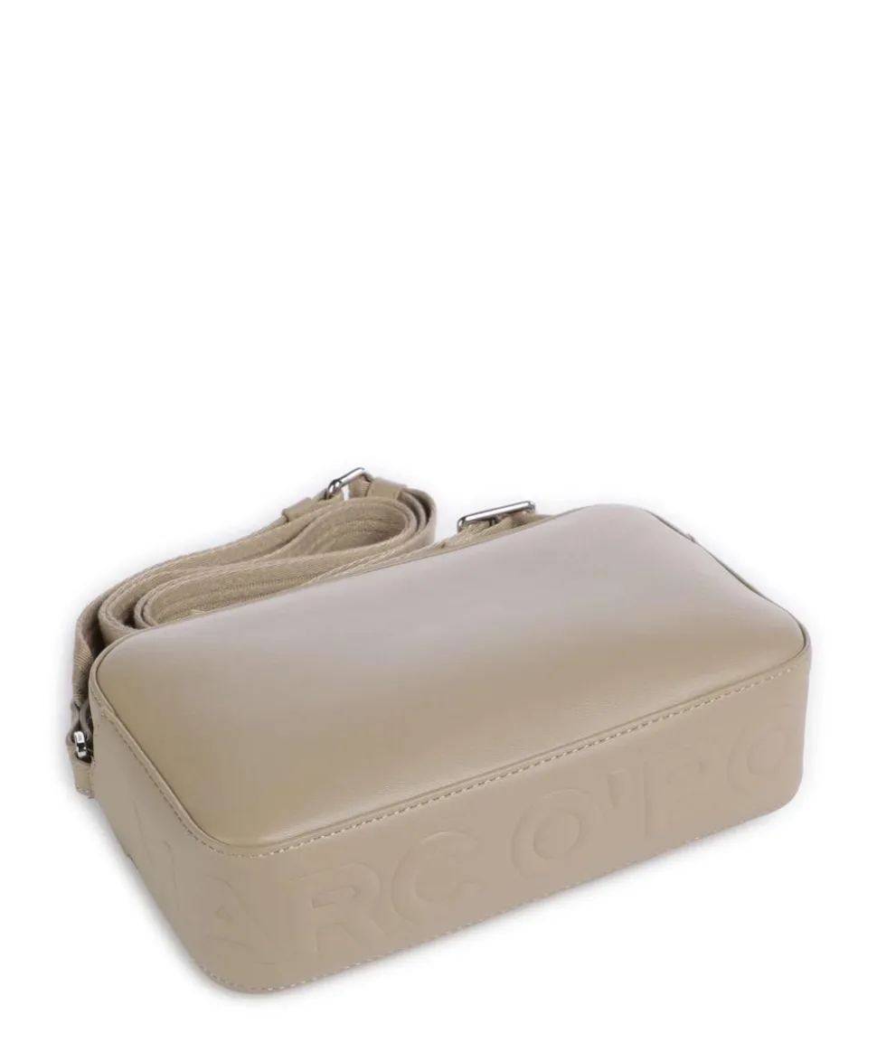 Villar Umhängetasche Lederimitat beige