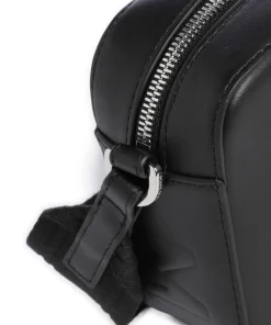 Villar Umhängetasche Lederimitat schwarz