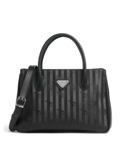 Vinerus Donat Handtasche Canvas schwarz