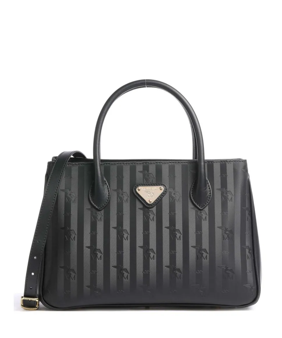 Vinerus Donat Handtasche Canvas schwarz