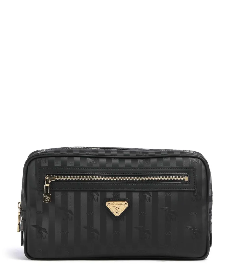 Vinerus Gurten Kulturbeutel schwarz 29 cm