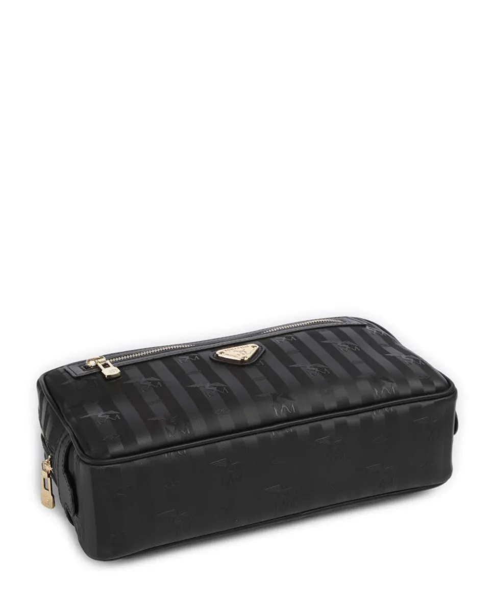 Vinerus Gurten Kulturbeutel schwarz 29 cm