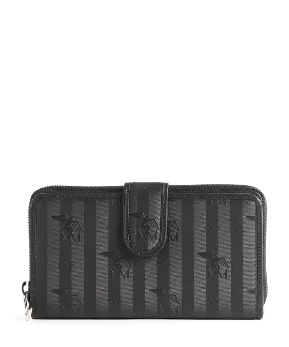 Vinerus Matterhorn Geldbörse Canvas schwarz