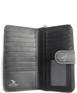 Vinerus Matterhorn Geldbörse Canvas schwarz