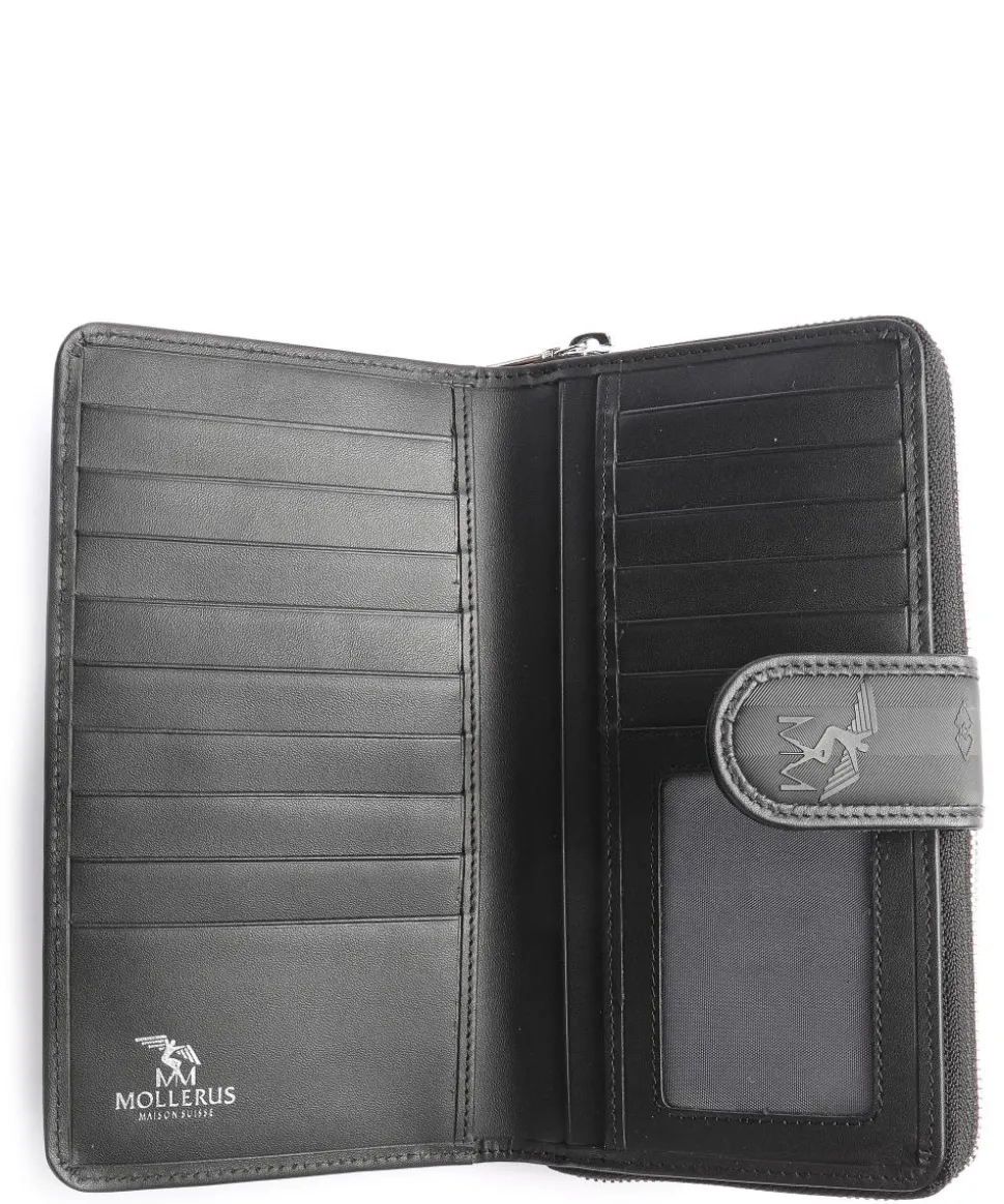 Vinerus Matterhorn Geldbörse Canvas schwarz