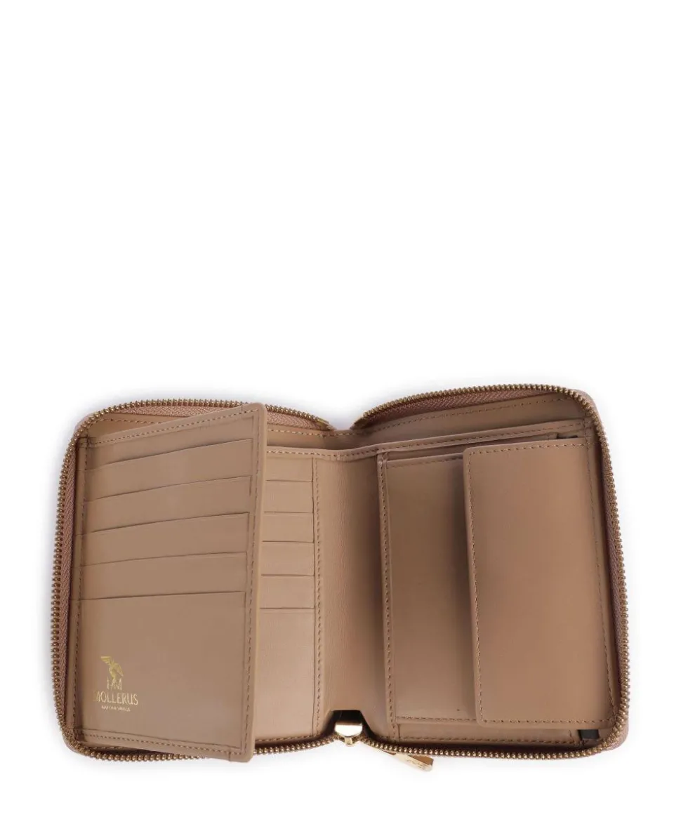 Vinerus Niederhorn Geldbörse Canvas beige