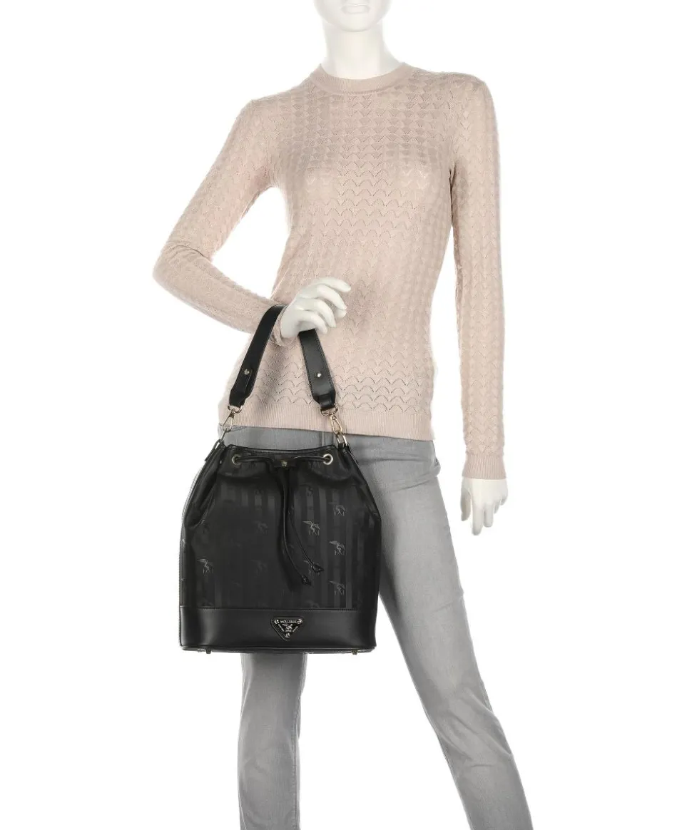 Vinerus Niesen Bucket bag Canvas schwarz