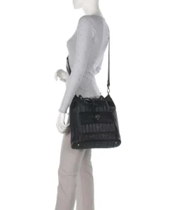 Vinerus Nyon Bucket bag Canvas schwarz