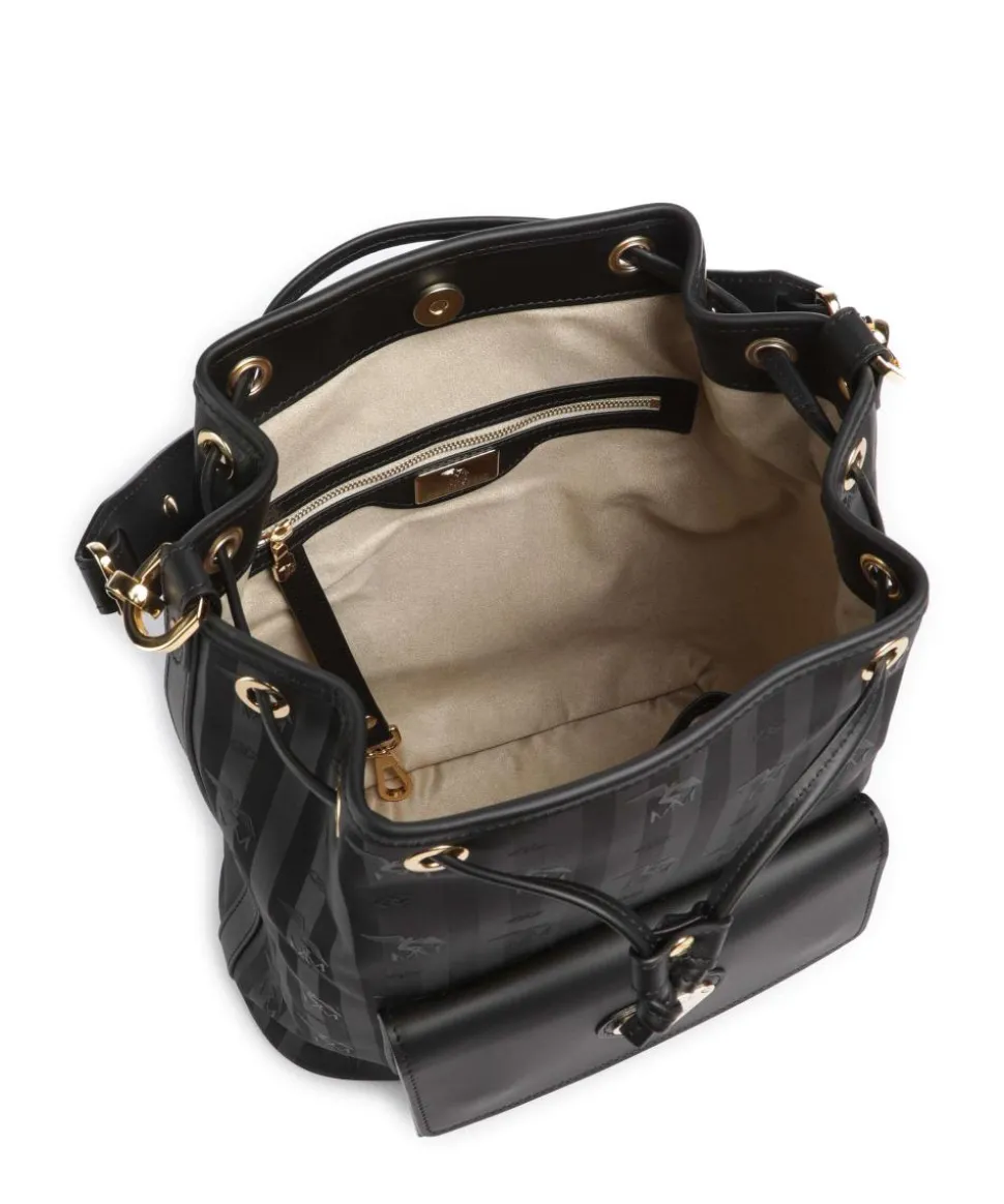 Vinerus Nyon Bucket bag Canvas schwarz