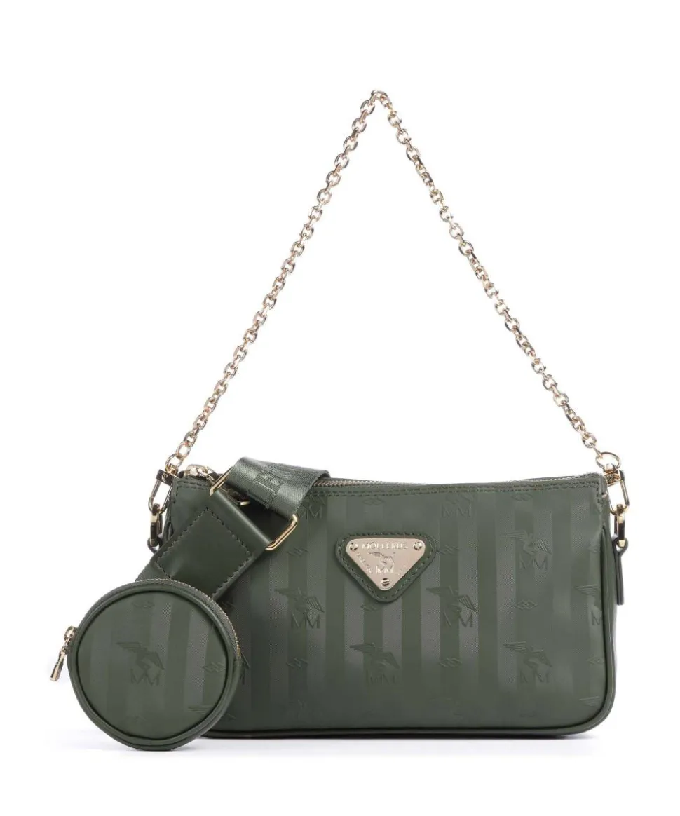 Vinerus Zell Schultertasche Canvas olivgrün