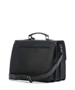 Vintage Dean Aktentasche Kalbsleder schwarz