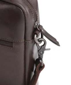 Vintage Jack Aktentasche 13″ Leder dunkelbraun