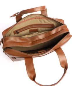 Vintage Jesse Aktentasche 15″ Leder cognac