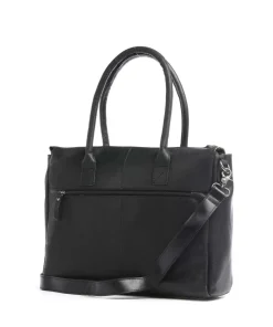 Vintage Valerie Shopper 15″ Kalbsleder schwarz