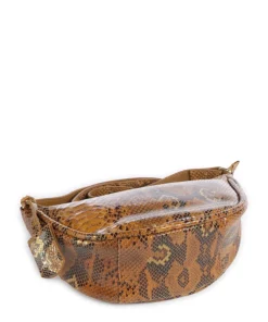 Vintage Veda Umhängetasche Leder hellbraun