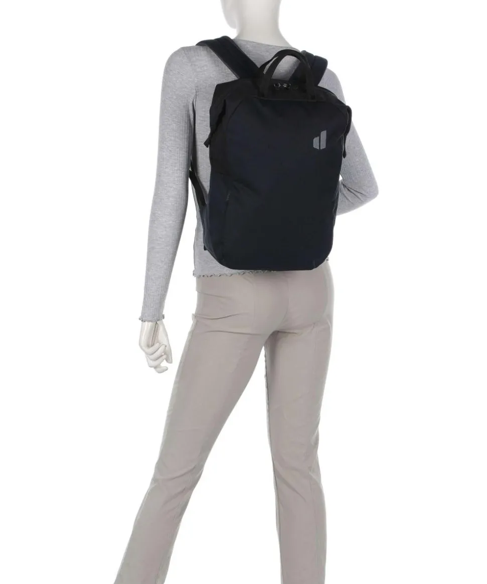 Vista Rucksack recyceltes Polyester schwarz