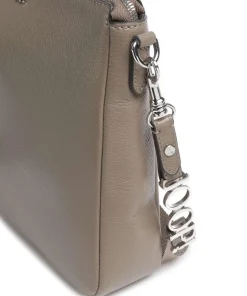 Vivace Jasmina Umhängetasche genarbtes Rindsleder taupe