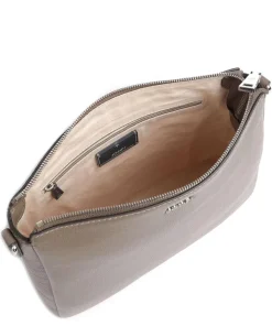 Vivace Jasmina Umhängetasche genarbtes Rindsleder taupe