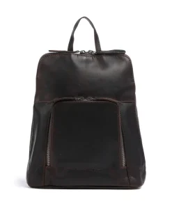 Vivian Rucksack Pull-Up Rindsleder dunkelbraun