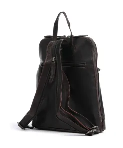 Vivian Rucksack Pull-Up Rindsleder dunkelbraun