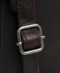 Vivian Rucksack Pull-Up Rindsleder dunkelbraun