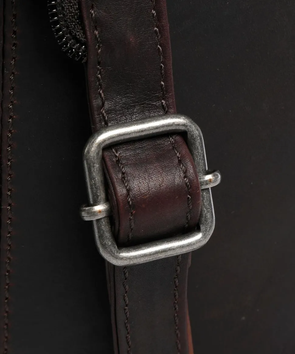 Vivian Rucksack Pull-Up Rindsleder dunkelbraun