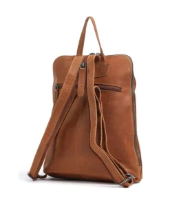 Vivian Rucksack Pull-Up Rindsleder cognac