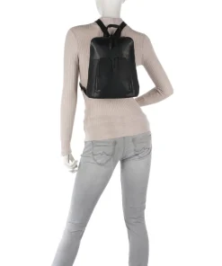 Vivian Rucksack Pull-Up Rindsleder schwarz