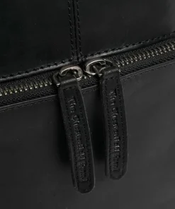 Vivian Rucksack Pull-Up Rindsleder schwarz