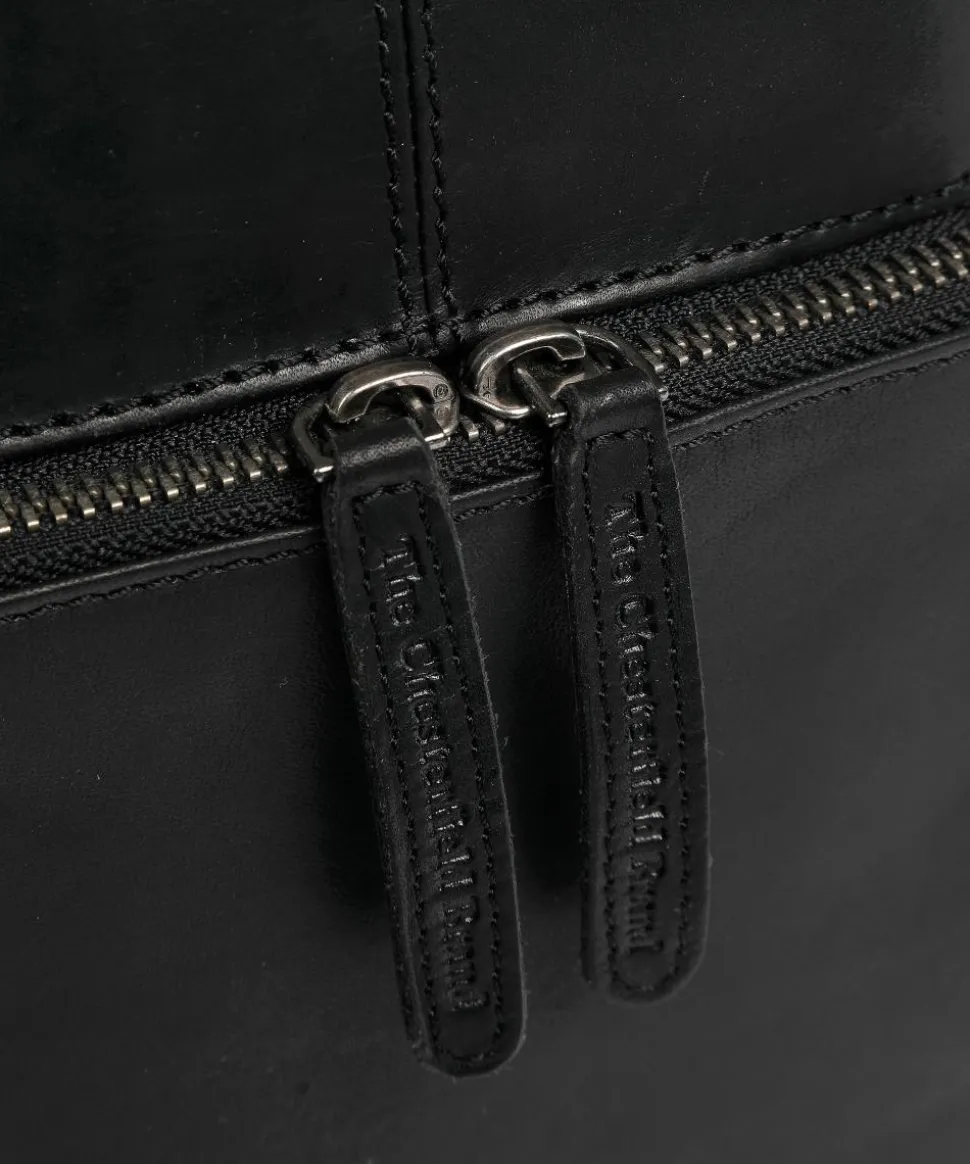 Vivian Rucksack Pull-Up Rindsleder schwarz