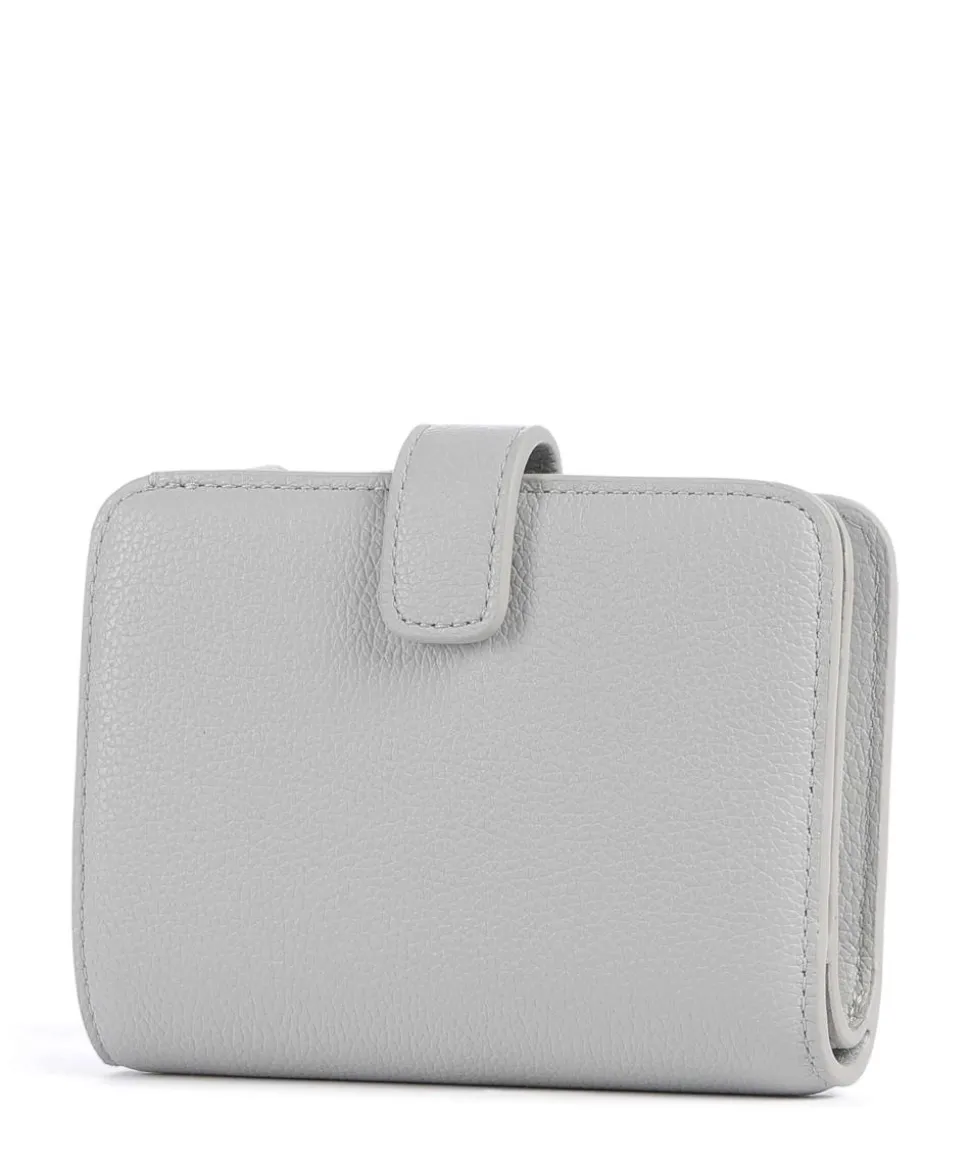 Vivienne Geldbörse genarbtes Rindsleder hellgrau