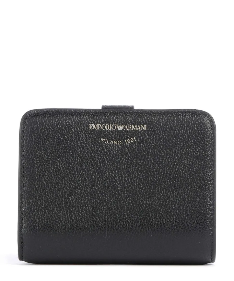 Vivienne Geldbörse genarbtes Rindsleder schwarz