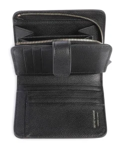 Vivienne Geldbörse genarbtes Rindsleder schwarz