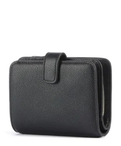 Vivienne Geldbörse genarbtes Rindsleder schwarz